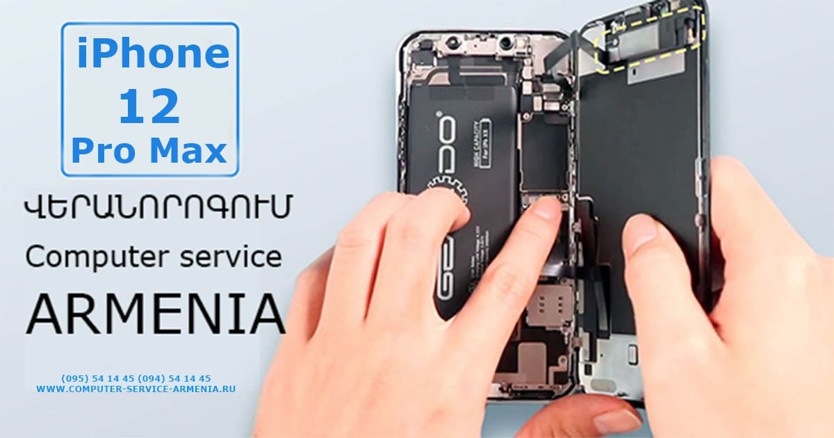 Վերանորոգում iPhone Pro Max 
