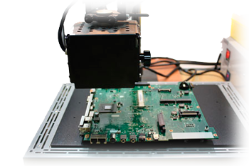 Acer notebook mainboard repair photo