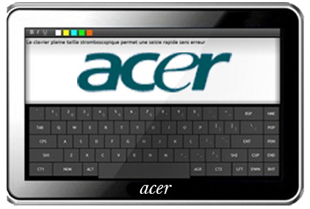Acer պլանշետի (tablet, планшет) նորոգում